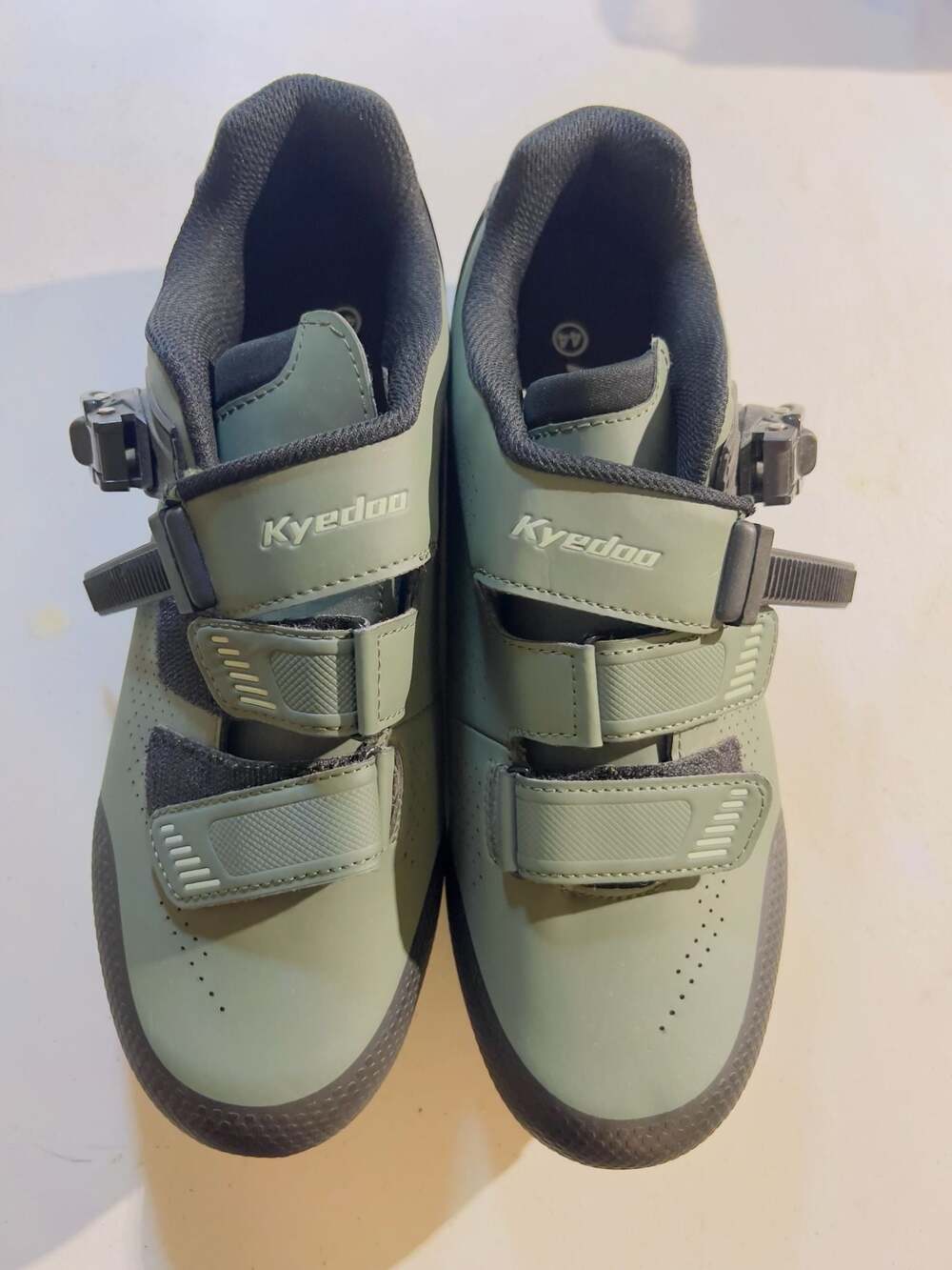 Kyedoo Men's Mountain Bike Cycling Shoes Green - Size 44